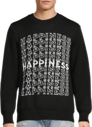 Wesc Happiness Sweater In Black