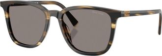 Miu Miu B03S Zonnebril - Dames - Zonnebrillen - Bruin - 53 MM - Accessoires