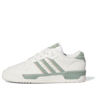 adidas Rivalry Low White Silver Green IG6309