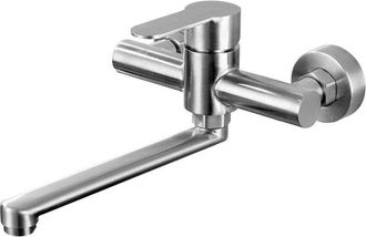 OEM Grifo De Cocina - Grifo De Fregadero Giratorio 360&deg; - Acero Inoxidable 304 Cepillado - Para Cocina Y Ba&ntilde;o - 1 Unidad