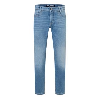 MAC Broeken Straight-Jeans MAC Arne Pipe, Herren, Gr. 31, L&auml;nge 34, light blau authentic wash, Denim/Jeans, Obermaterial: 93% Baumwolle, 5% Elastomultiester, 2% E