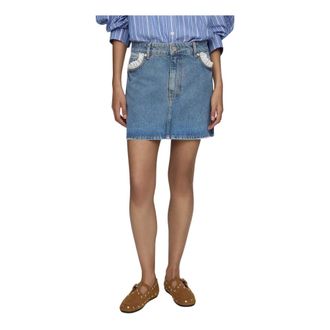Ganni Mujer, Faldas, Azul, Talla: S