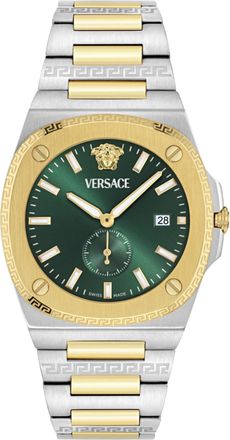 Versace Tolomeo Mens Multicolour Watch VE0V00425 Stainless Steel - One Size