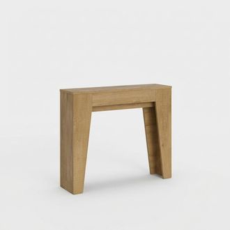 Itamoby Consola Extensible De Cocina O Entrada De Dise&ntilde;o Moderno 90&times;25-181 Narrow - Natural