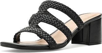 Bandolino Mumm Womens Dress Sandals Black : 6.5 M, Faux Leather