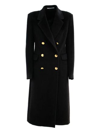 Tagliatore double-breasted coat - Black