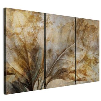 OEM Cuadro Sobre Lienzo Italiano De 90 X 60 Cm, Tr&iacute;ptico - Estilo R&uacute;stico - Naturaleza Cuadro Sobre Lienzo Italiano De 120 X 80 Cm, Tr&iacute;ptico - Estilo R&uacute;st