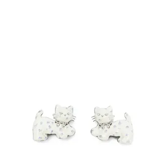 Yvmin Floral-print Cat Hair Clips