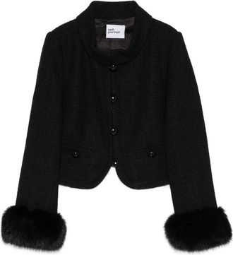 Self Portrait Outerwears Nero-Donna