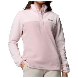 Columbia Benton Springs 1/2 Snap Pull Over II Fleecepullover f&uuml;r Damen | rosa