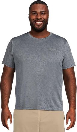 Columbia Hiketm Crew Mens Clothing Collegiate Navy Heather : 2XL, Polyester