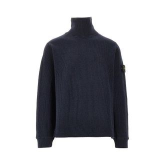 Stone Island Wool blend knitted sweater Man XXXL