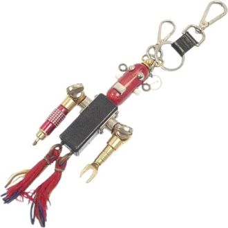 Prada Pre-owned Accessories, unisex, Multicolor, Size: ONE SIZE Pre-owned Keyring