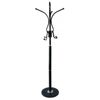 Hucoco Hucoco - Marlie - Perchero De Pie Estilo Glamour - 53x53x180 - 2 Niveles