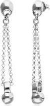 UNOde50 Sterling silver-plated earrings with long chain and dial detail at Nordstrom