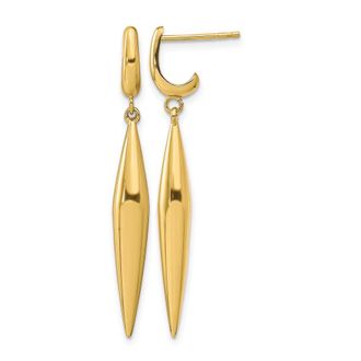 Diamond2Deal 14k Gold Drop Dangle Earrings