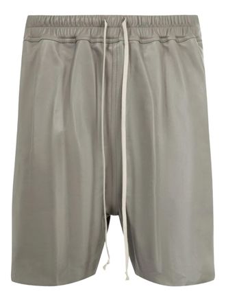 Rick Owens drawstring drop-crotch shorts - Grey