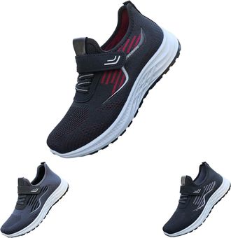 Generic Walking Shoes Mens Jogging Shoes Lightweight Sports Shoes Breathable Summer Shoes Non-Slip Fitness Shoes Flat Sole Trainers Mens Trainers Comfortable 