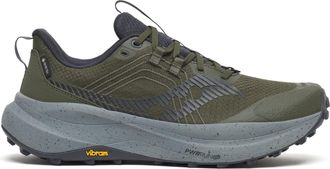 Saucony Olive Green Xodus Ultra 4 Gtx Vibram Trail Sneakers