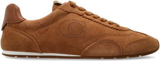 Coach Schoenen, Dames, Bruin, 39 EU, Leer, Flat Sneaker