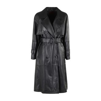 Marella Dames, Mantels, Zwart, Maat: XS