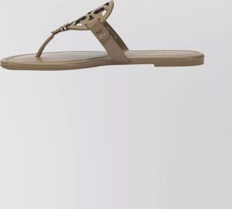 Tory Burch open toe flat sole thong strap sandals