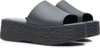 Melissa x Marc Jacobs Becky slides - women - Rubber/Recycled PVC/Rubber - 40 - Black