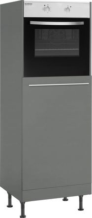Optifit Backofenumbauschrank »Bern« 60 cm breit, 176 cm hoch, höhenverstellbare Stellfüsse, mit Metallgriff