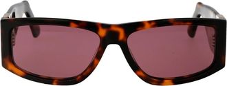 GCDS Zonnebrillen - unisex - Zonnebrillen - Bruin - 57 MM - Accessoires