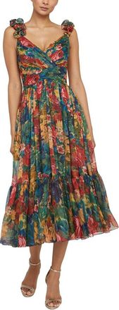 Theia Tate Midi Dress