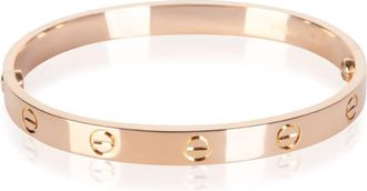 Cartier Pre-Owned Cartier Rose Gold Love Bracelet