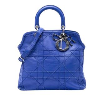 Dior Pre-owned Handbags, female, Blue, Size: ONE SIZE Pre-owned Granville