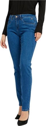 Cream Coco Fit Jeans - Dames - Skinny Jeans - Blauw - W32 L32 - Katoen - Jeans
