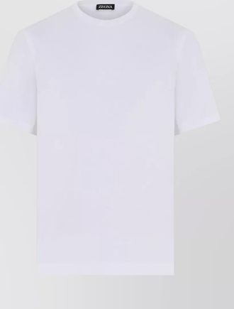 Ermenegildo Zegna cotton regular fit short sleeve t shirt