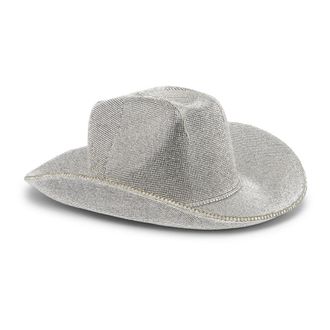 Philipp Plein Sombrero Texas Strass - Accessories - unisex - Gris - ONE SIZE