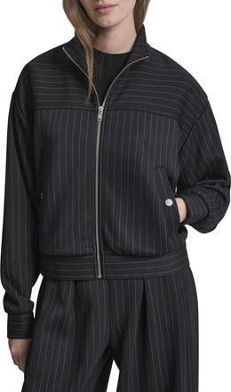 DKNY Dkny Full Zip Pinstripe Track Jacket