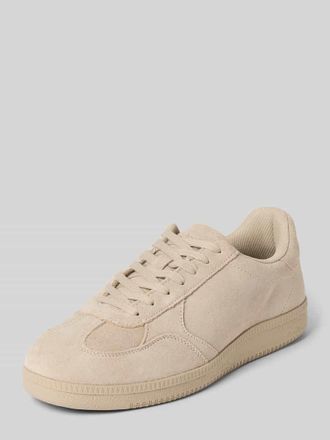 Selected Low Top Sneaker aus reinem Rindsleder Modell FINLEY in Hellgrau, Gr&ouml;&szlig;e 40