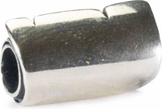 Trollbeads Womens Scroll Little Bead Charm In Silver