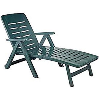 Progarden Lettino da giardino smeraldo verde - cm.72x189x96h. - peso kg.10,6