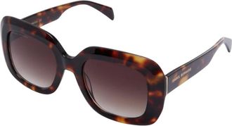 Isabel Bernard Accessoires, Dames, Bruin, ONE Size, Nylon, La Villette Rive Zonnebril