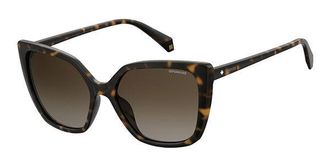 Polaroid PLD 4065/S Polarized 086/LA Womens Sunglasses Tortoiseshell Size 56