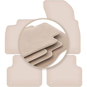 OEM Alfombrillas Premium Beige Para: Audi Q8 Suv 2018
