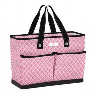Scout Womens Garden Gate Ben Pocket Tote Bag In Pink