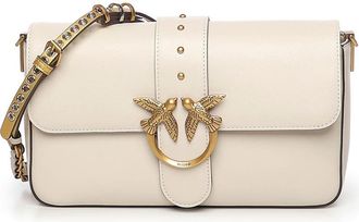 Pinko Love Bag One Slouchy Leather Bag