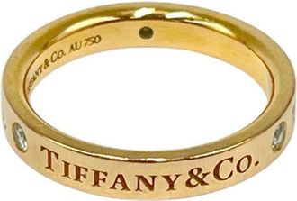 Tiffany & Co. Pink Pink Gold (18K) Band Ring (Pre-Owned)