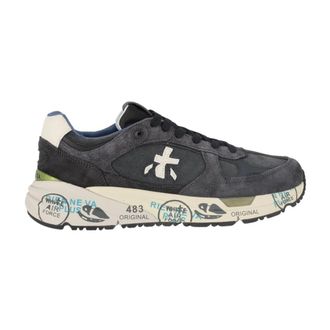 Premiata Mase 25 8014 - Heren - Sneakers - Blauw - 43 EU - Su&egrave;de - Schoenen
