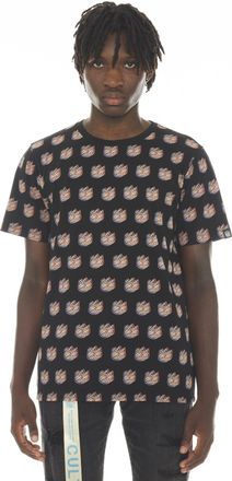 Cult of Individuality SHORT SLEEVE CREW NECK TEE LOGO IN MULTI