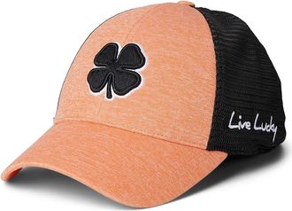 Black Clover Perfect Luck 20 Hat Baseball Caps Coral Hat/3d Black Clover : SM/MD, Mesh/Polyester