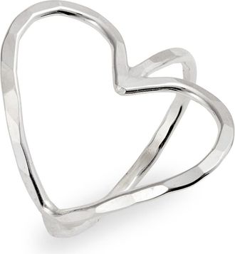 Nashelle Complete Heart Ring in Sterling Silver at Nordstrom, Size 6