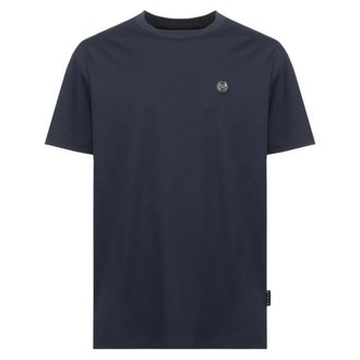 Philipp Plein T-shirt Girocollo - - Tops - Uomo - Blu - XL